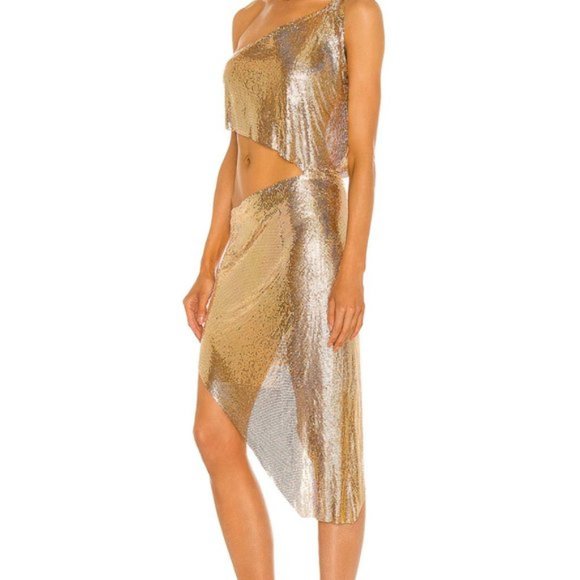 Bronx & Banco Xenia Metal Dress - Picture 3 of 6